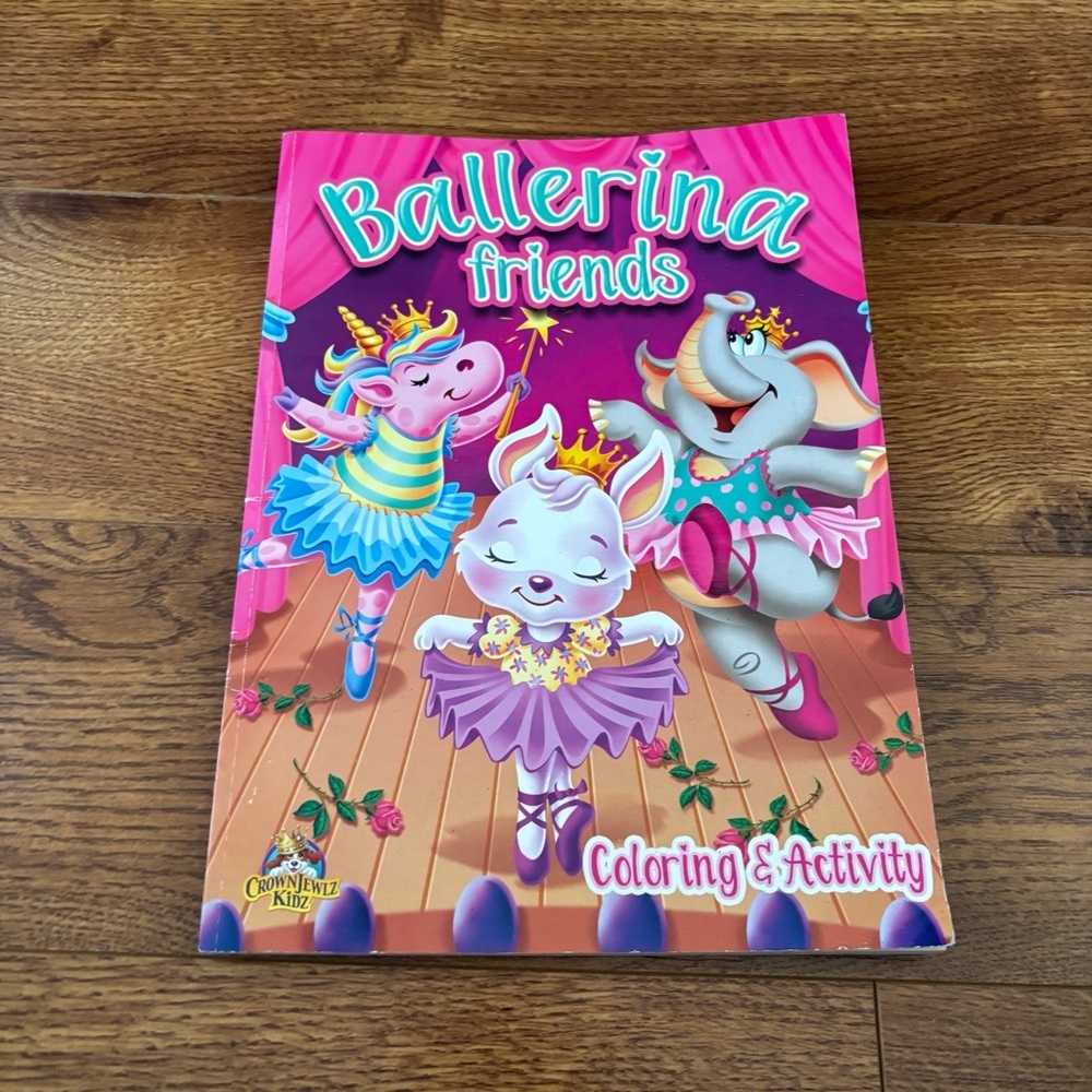 Ballerina Friends Coloring & Activity Book